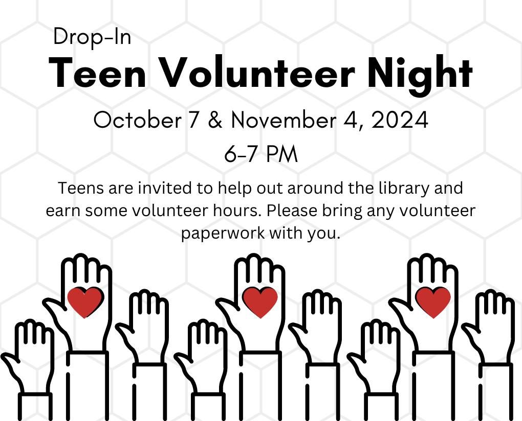 Teen Drop-In Volunteer Night