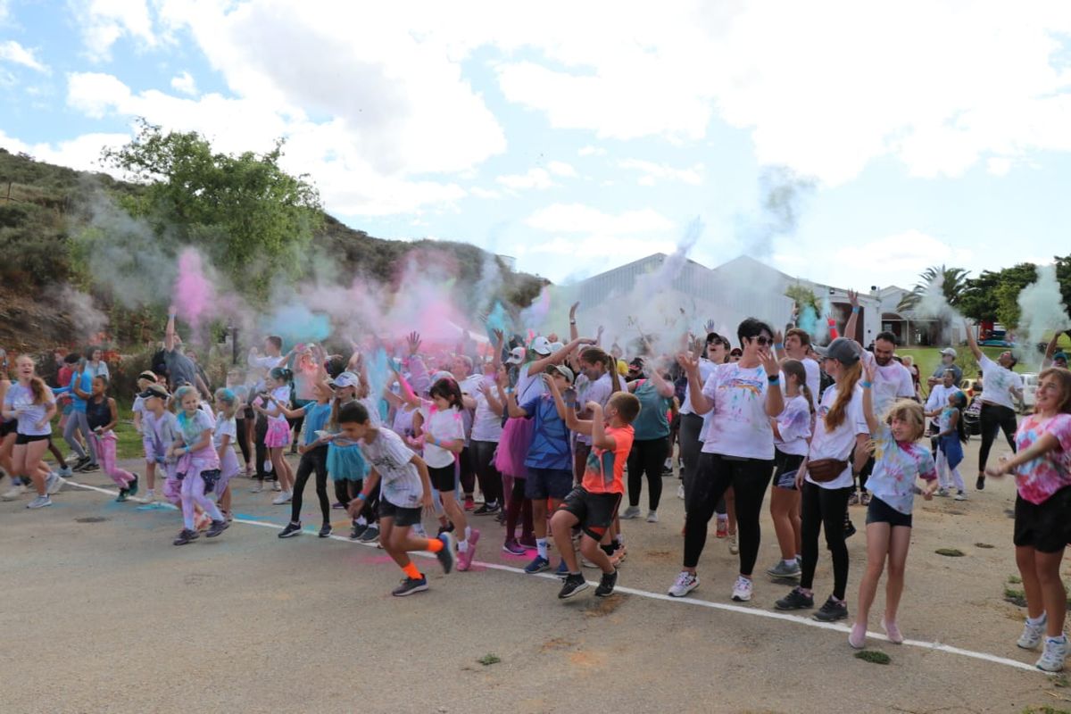 Malmesbury Gymnastics Colour Run