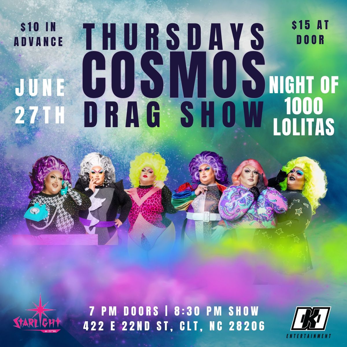 Cosmos Drag Show Night of 1000 Lolitas - 6\/27