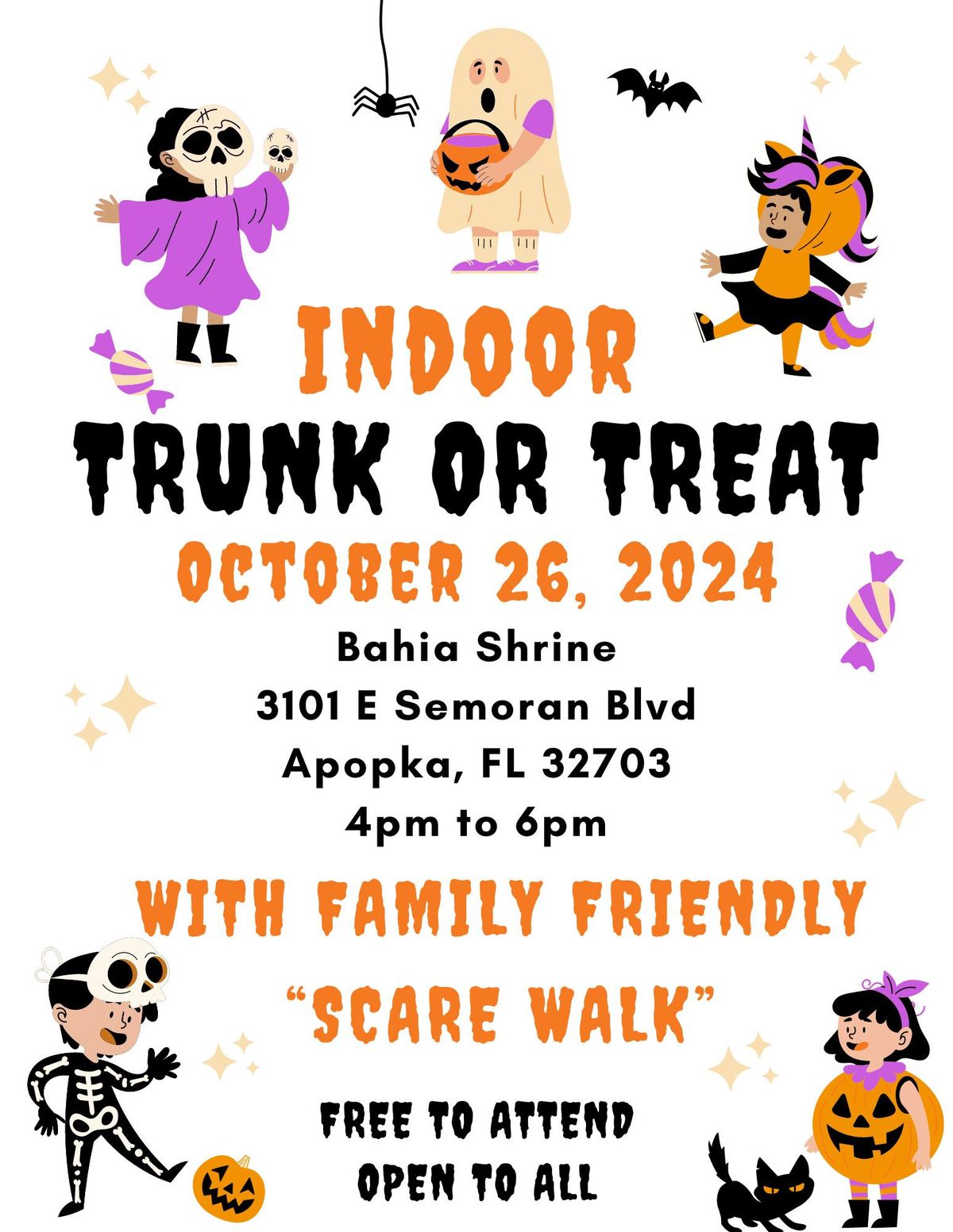 Indoor Trunk or Treat