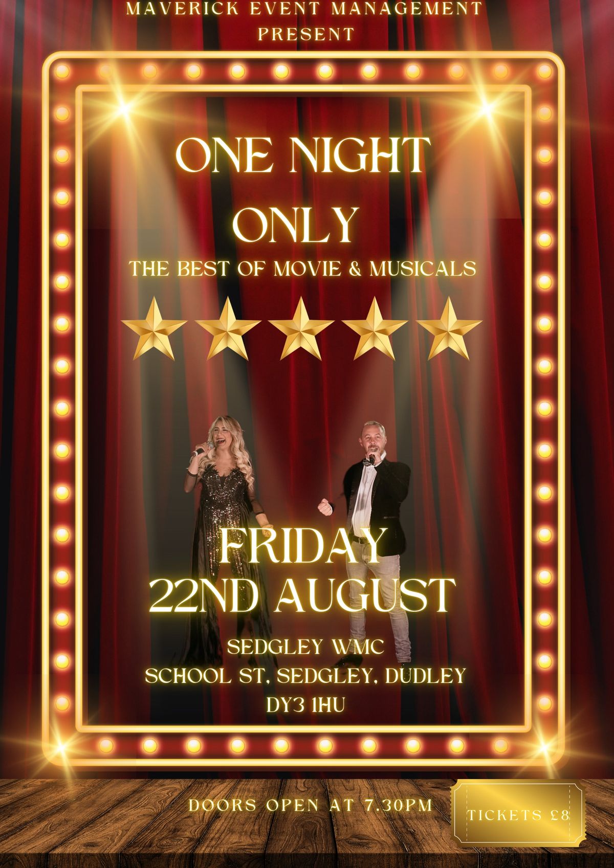 One Night Only - A Tribute to Musicals and Movies