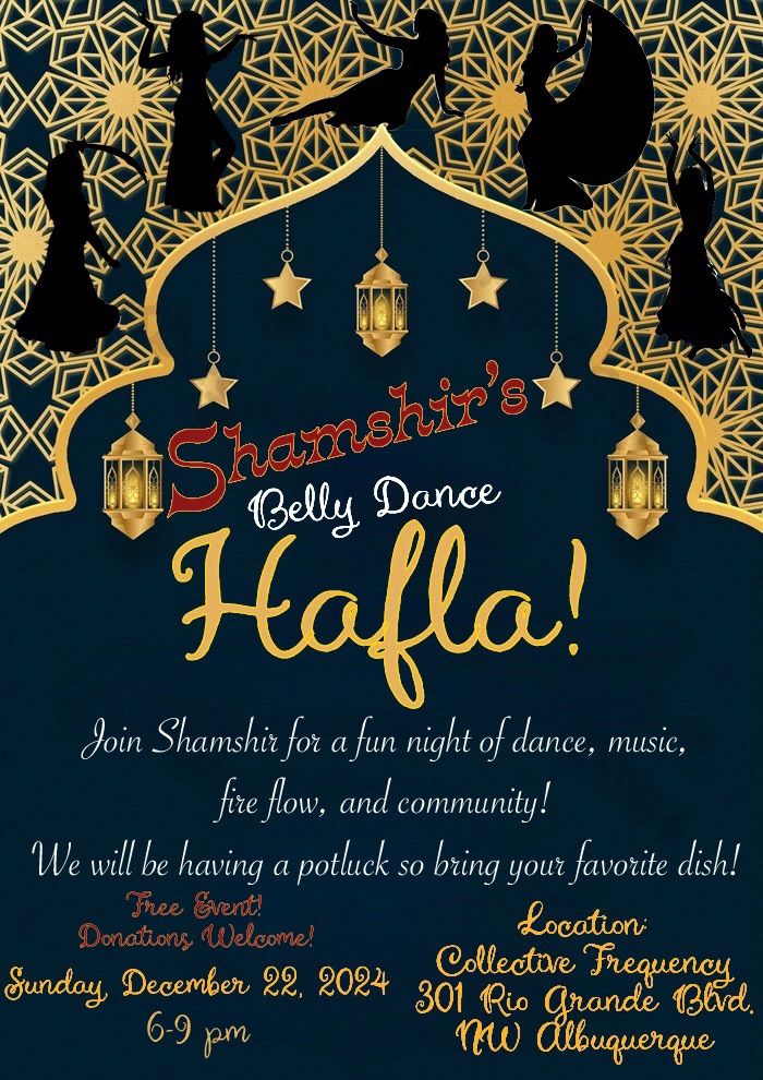 Shamshir\u2019s Belly Dance Hafla!