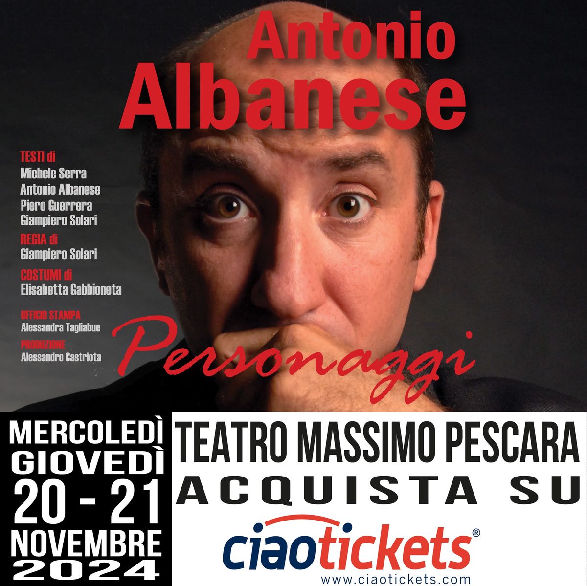 ANTONIO ALBANAESE A PESCARA!!