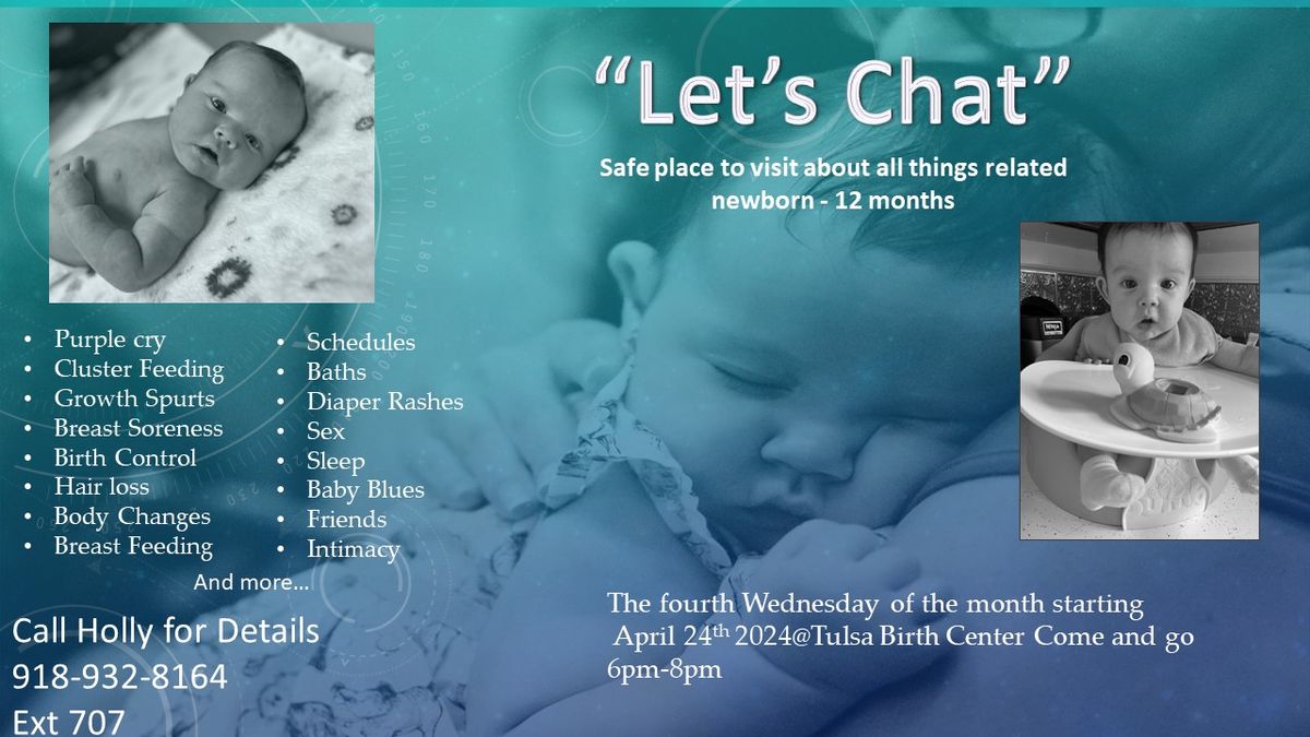 Let's Chat, New Parent Support Group
