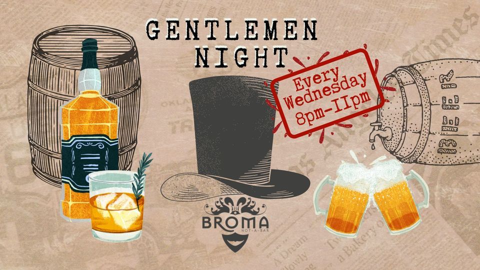 Gentlemen Night | Broma Red Room