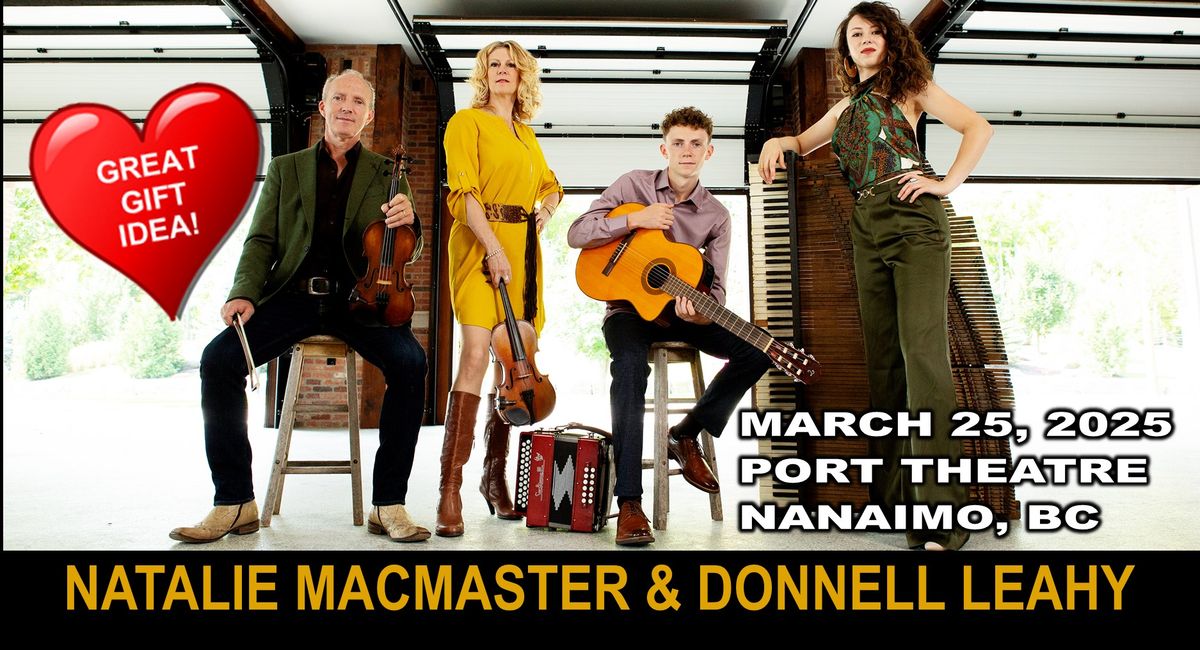 NATALIE MACMASTER and DONNELL LEAHY - THE FOUR ON THE FLOOR TOUR