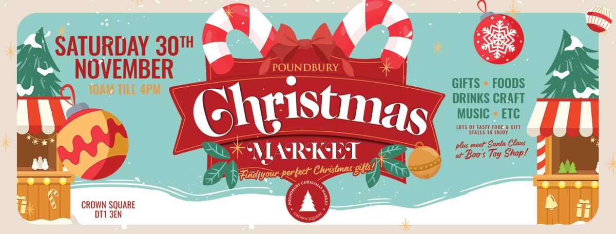 Poundbury Christmas Market 2024 - Crown Square Official Page