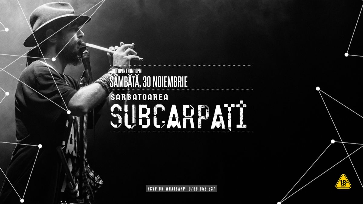 Subcarpati at Kruhnen Musik Halle \/ 30 Noiembrie