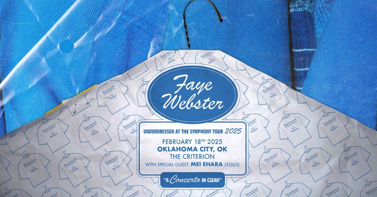 Faye Webster - 2025 Tour - Oklahoma City