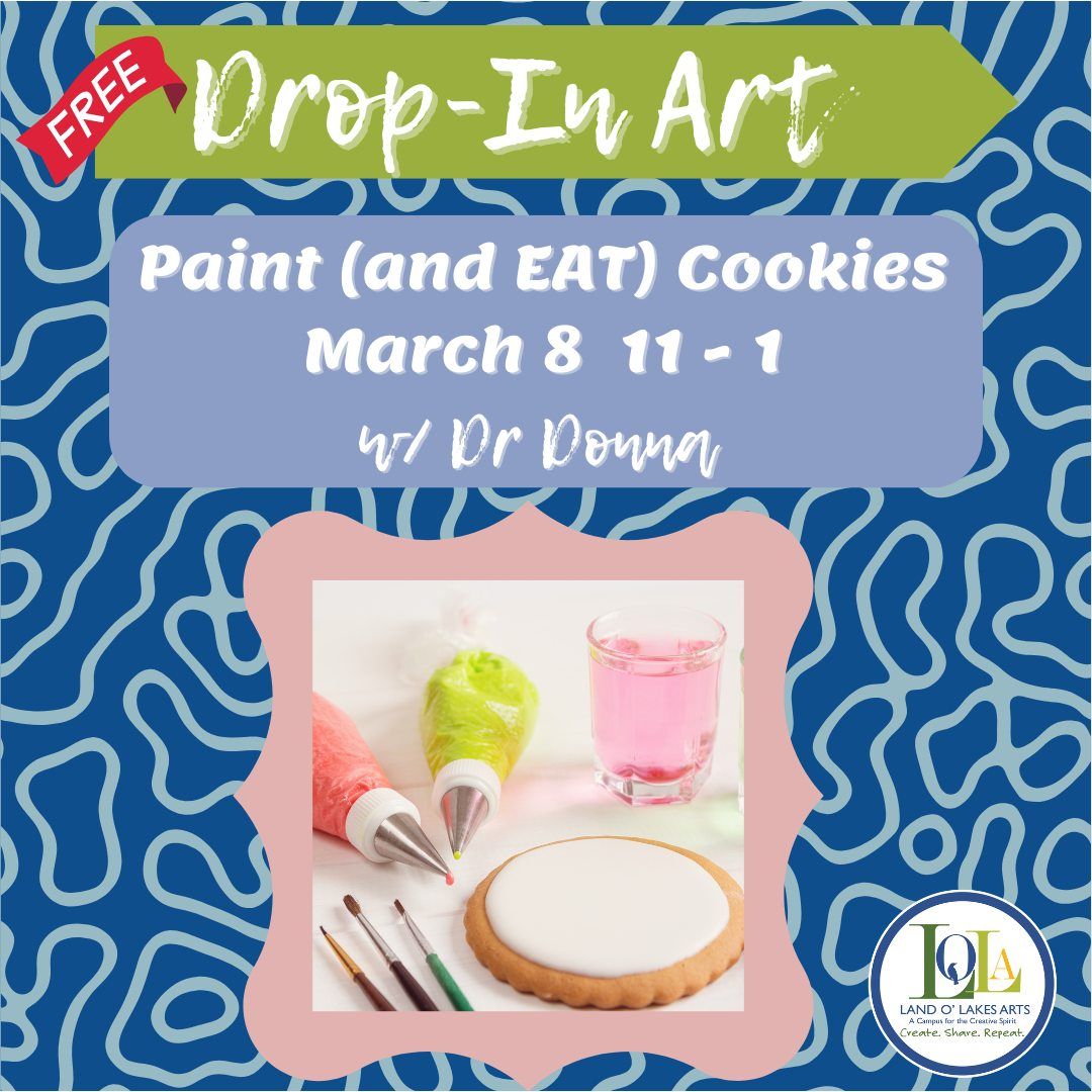 Drop-In Art: Paint (and EAT) Cookies 