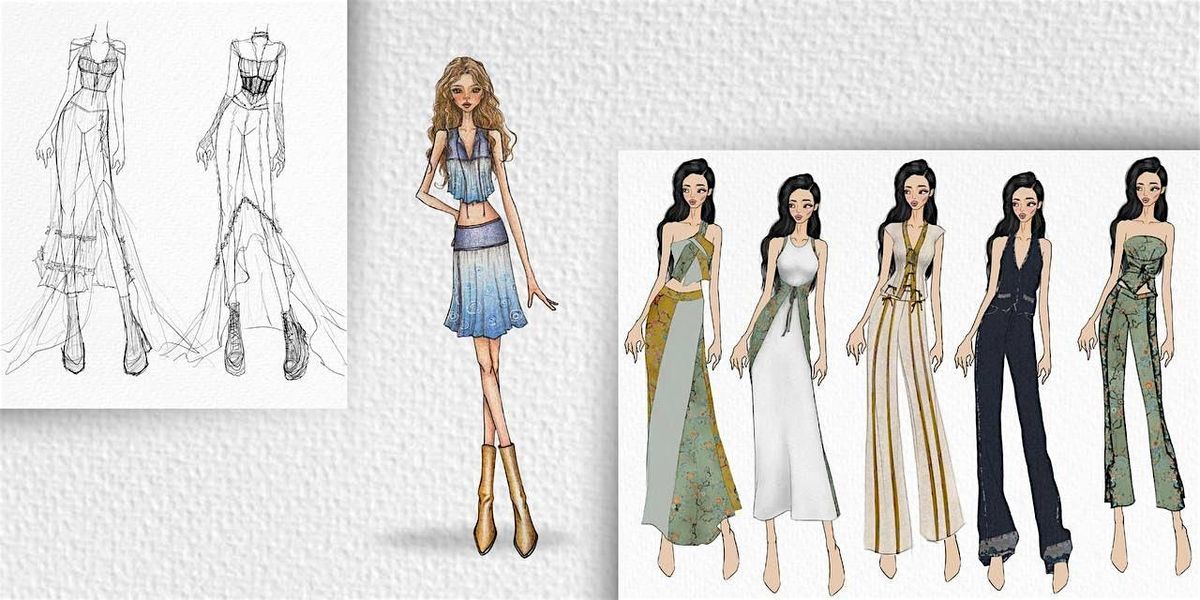 Art Jam x Fashion Pencil Sketching by Zara Fong