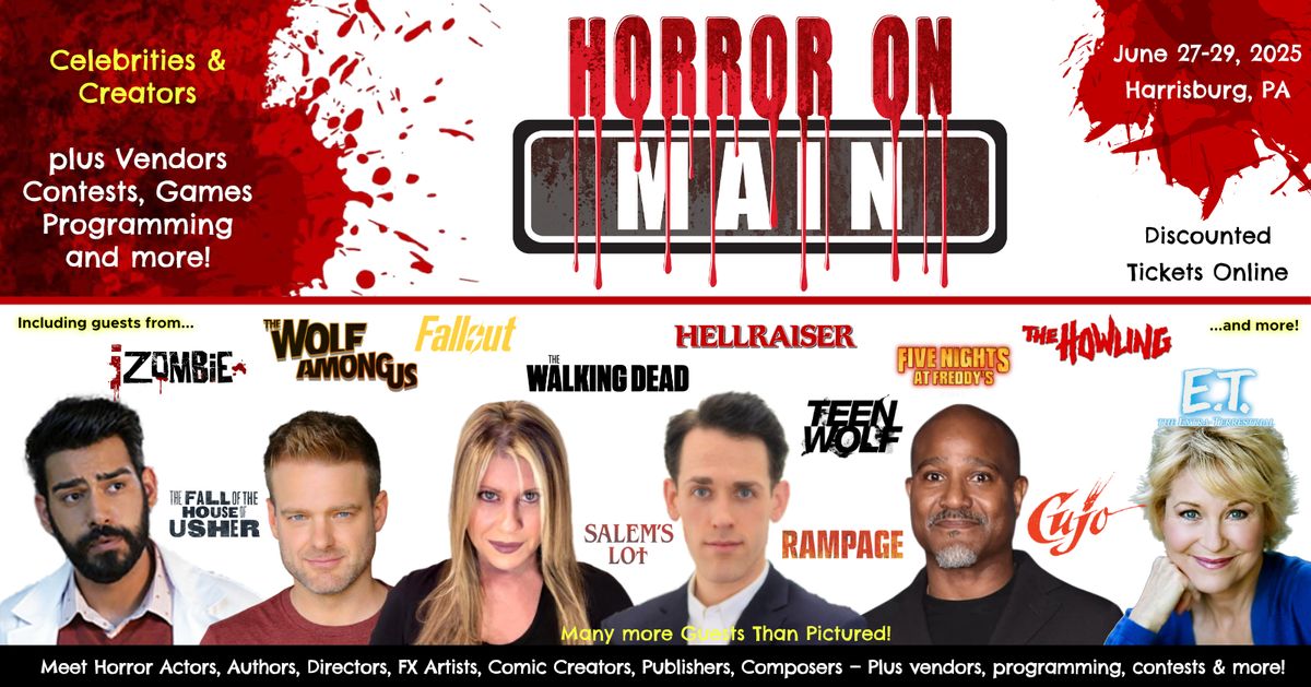 Horror on Main 2025 Weekend Convention