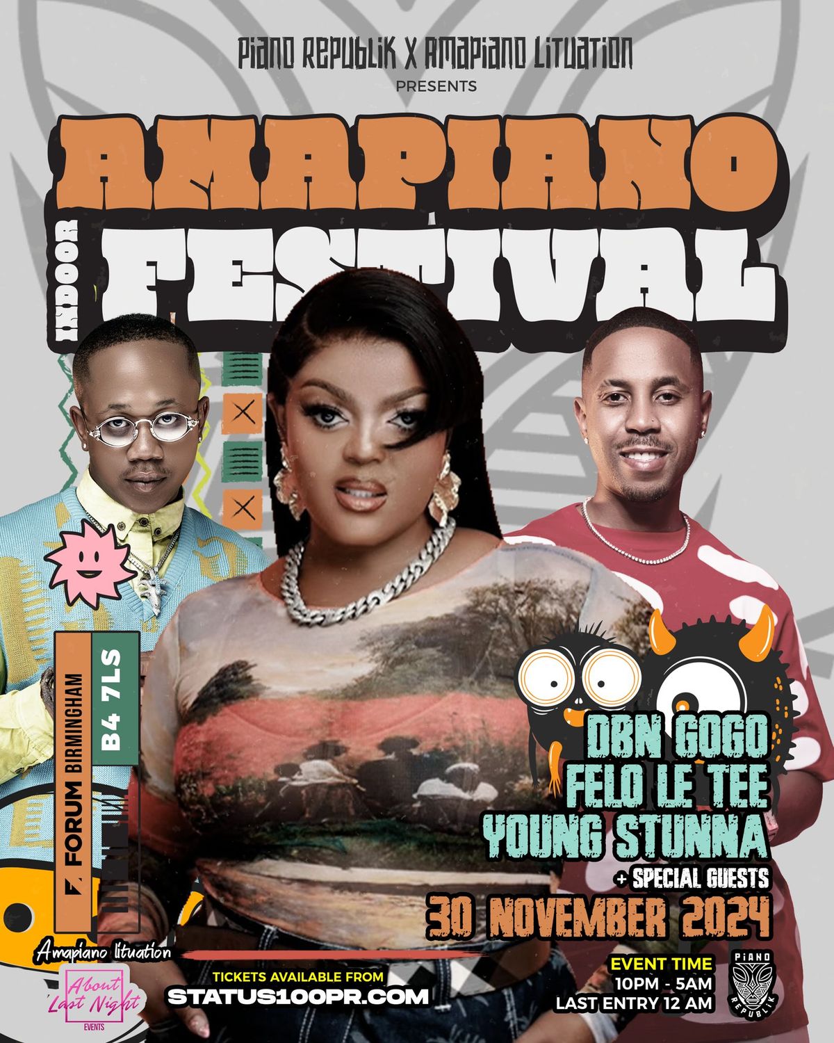 Amapiano Indoor Fest: DBN Gogo, Felo Le Tee &amp; Young Stunna Live