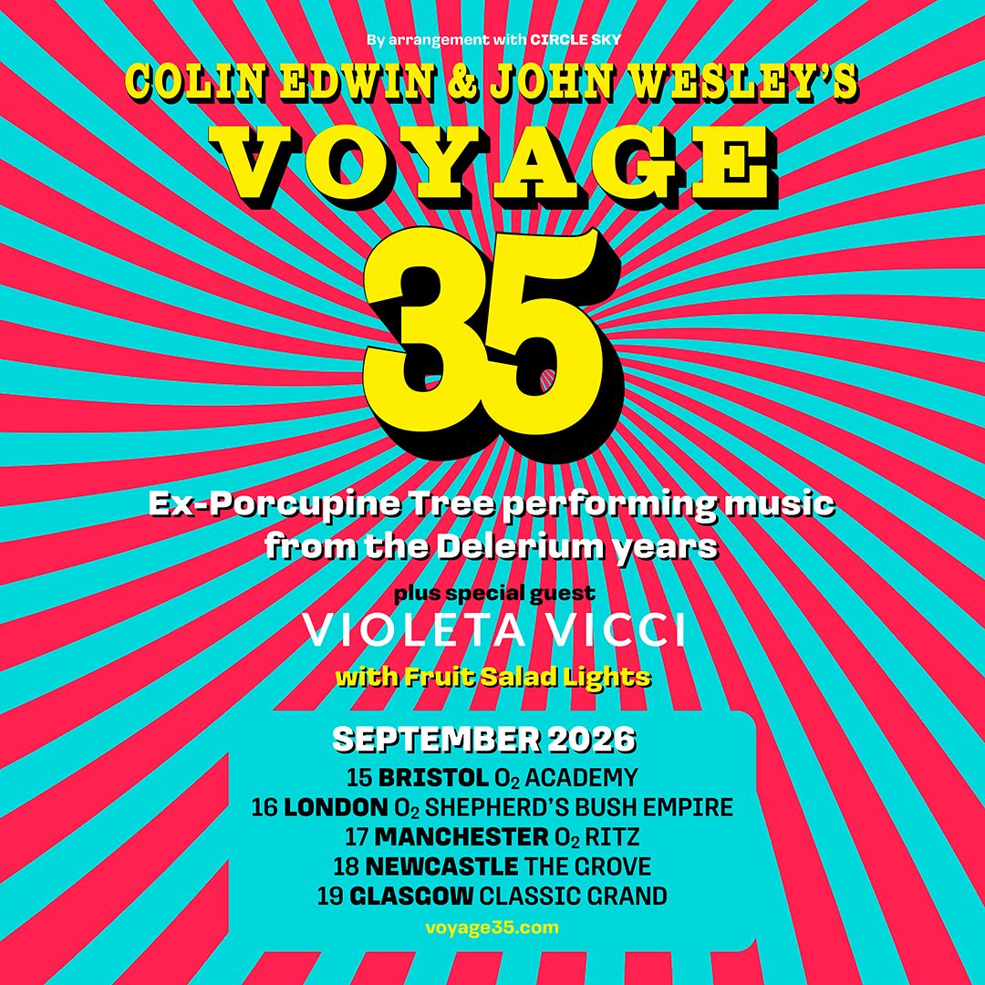 Voyage 35 - Colin Edwin & John Wesley Bristol Tickets