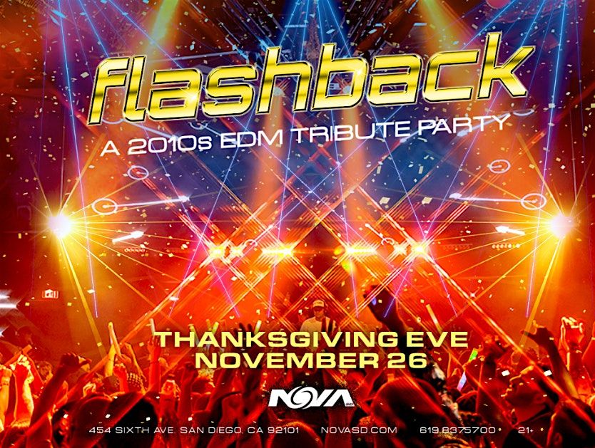 Guestlist for Nova: Time Machine: A 2010s EDM Tribute Party