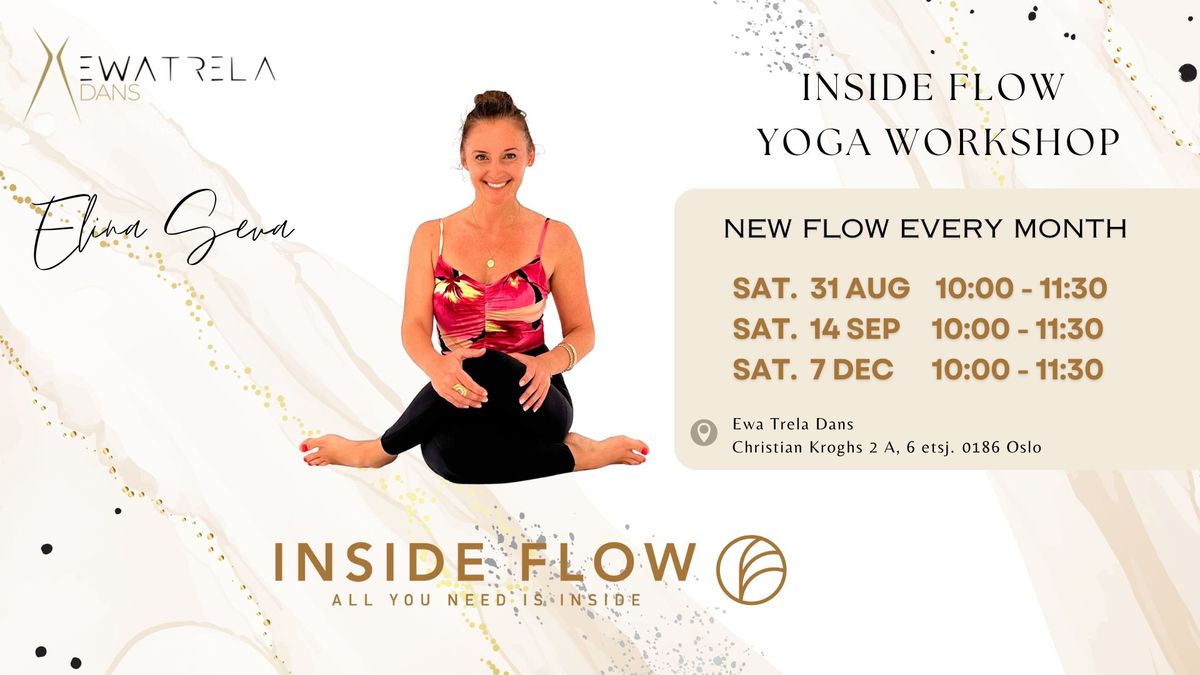 INSIDE FLOW Yoga Workshops with Elina Seva - "Winter Celebration"