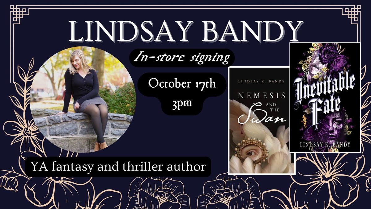 The Book Loft Presents: Lindsay Bandy; In-store Signing