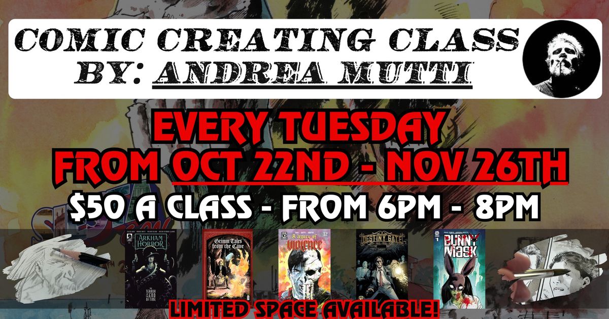 Comic Creating Class - By: Andrea Mutti