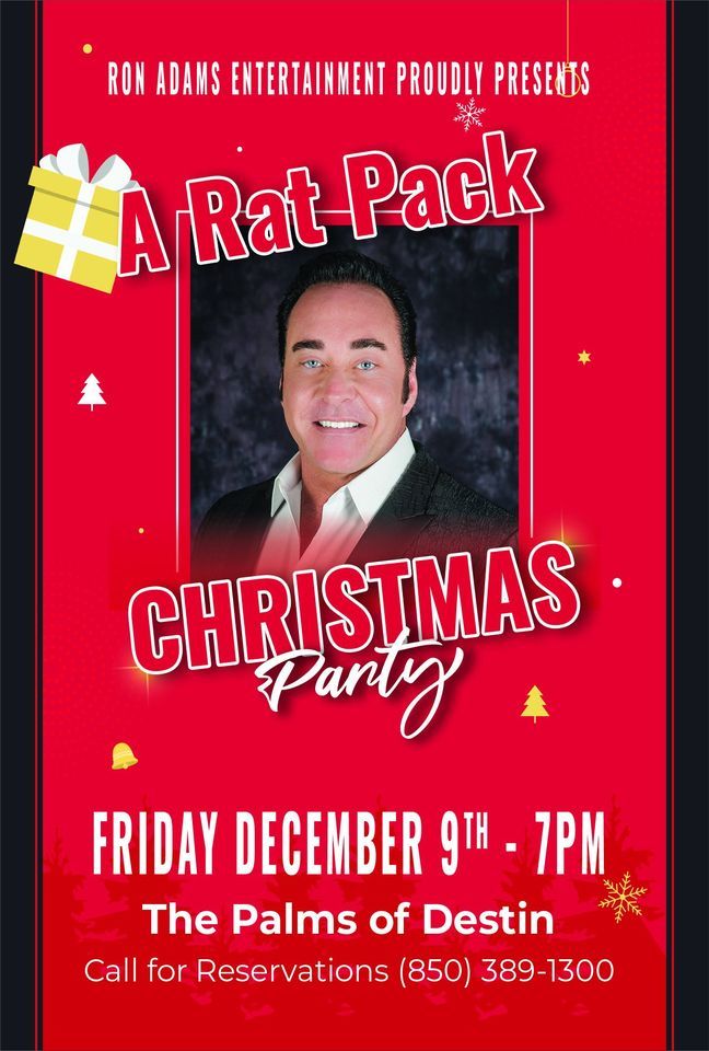 Rat Pack Christmas with Ron Adams, The Palms Garden &amp; Good Vibes Bar ...