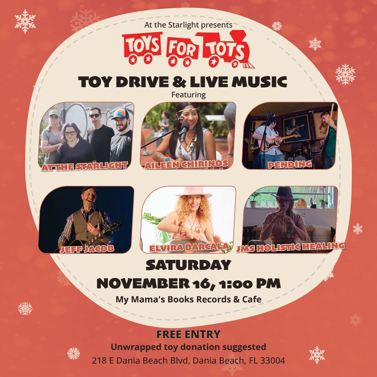 Concert for a cause (Toys for Tots) Toy drive