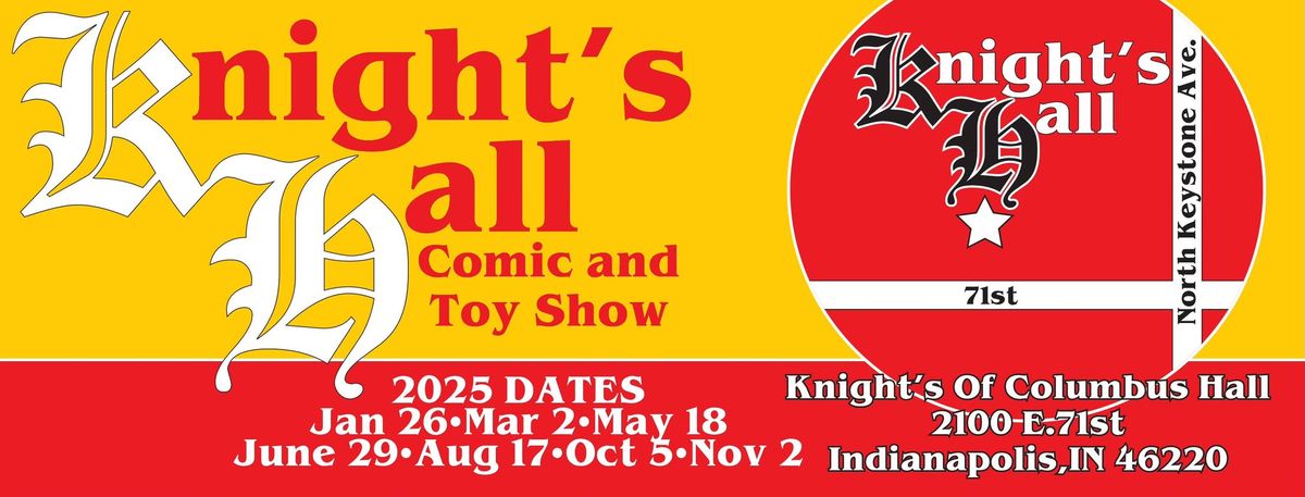 Knight\u2019s Hall Comic and Toy Show