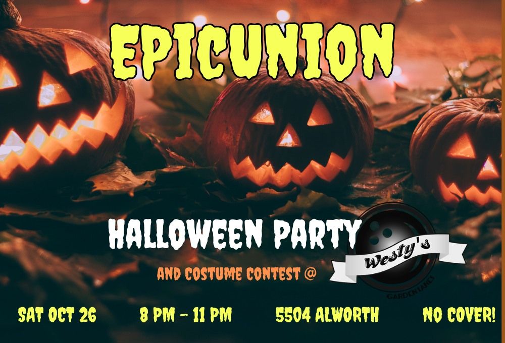 EPIC Halloween Party and Costume Contest