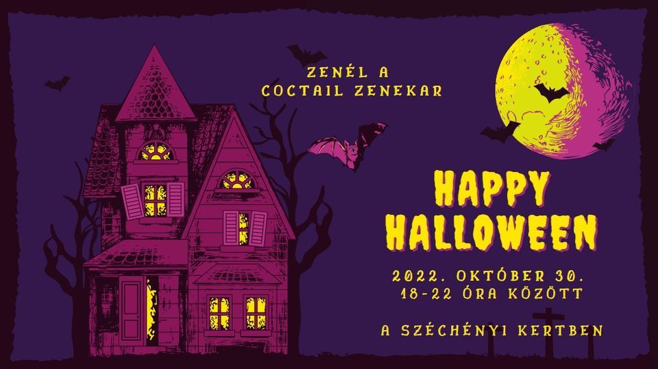 Halloween Party a Coctail Zenekarral