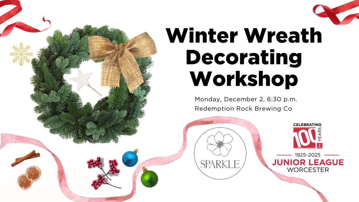 Winter Wreath Decorating Workshop