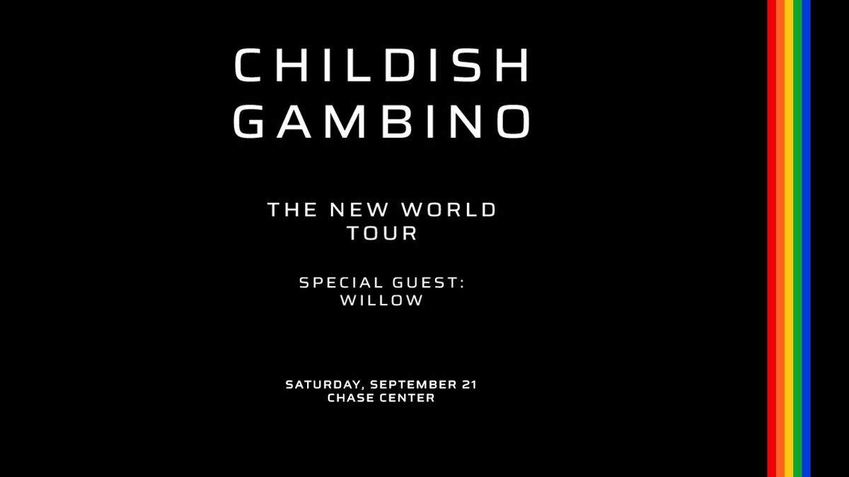 Childish Gambino - The New World Tour
