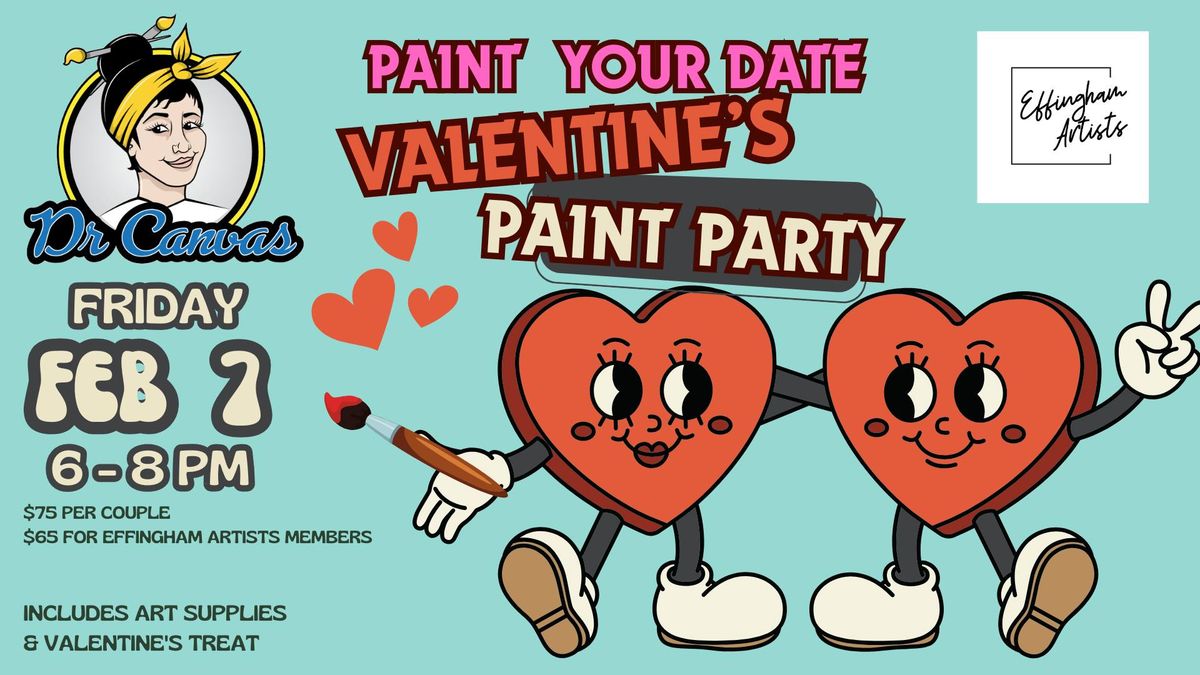 Dr Canvas\/EA Valentine's Paint Party