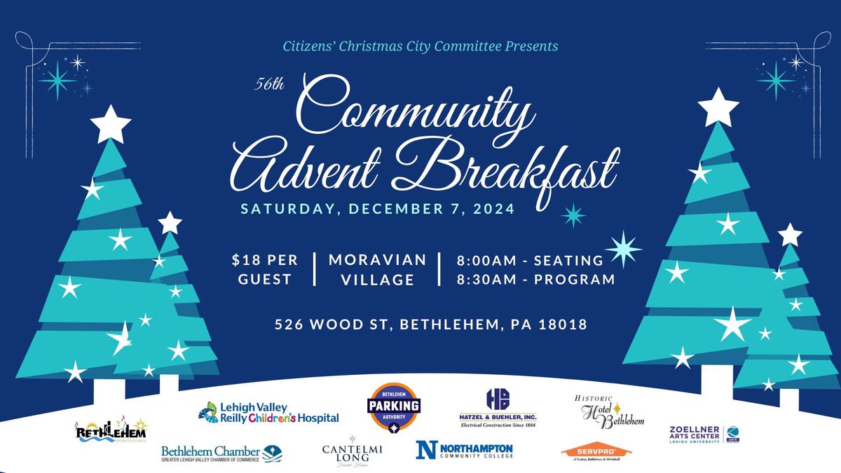 56th Community Advent Breakfast 