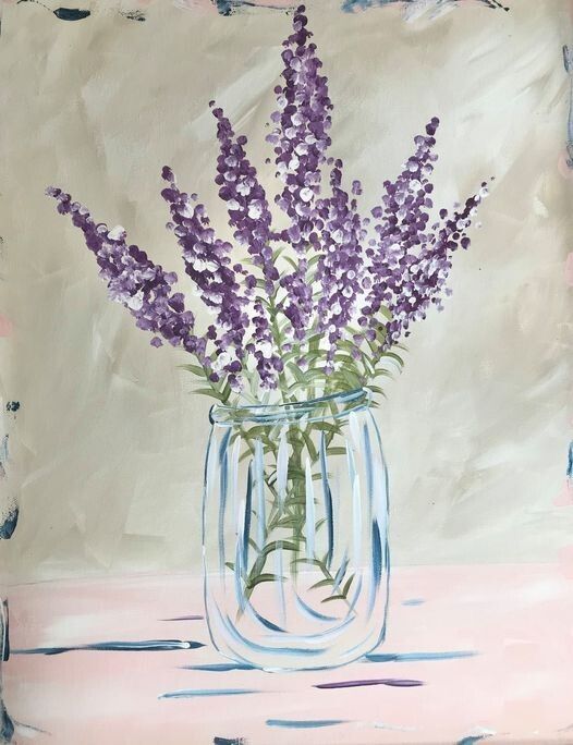 "Lovely Lavender" In-Studio Paint Party!!