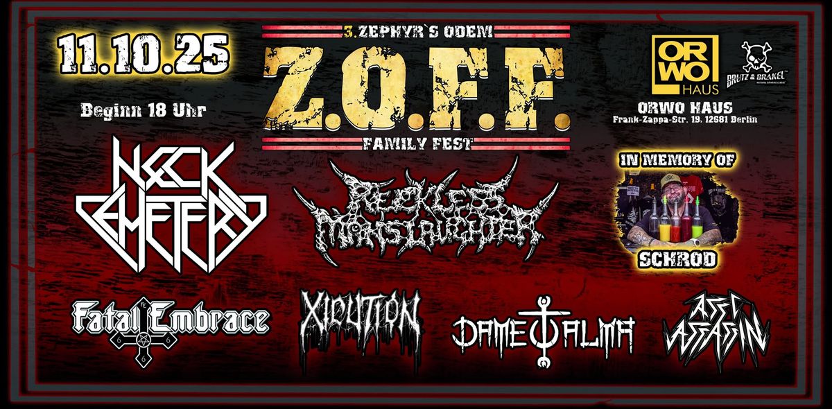 ZOFF Vol.3 - Das Zephyr's Odem Family Fest 2025