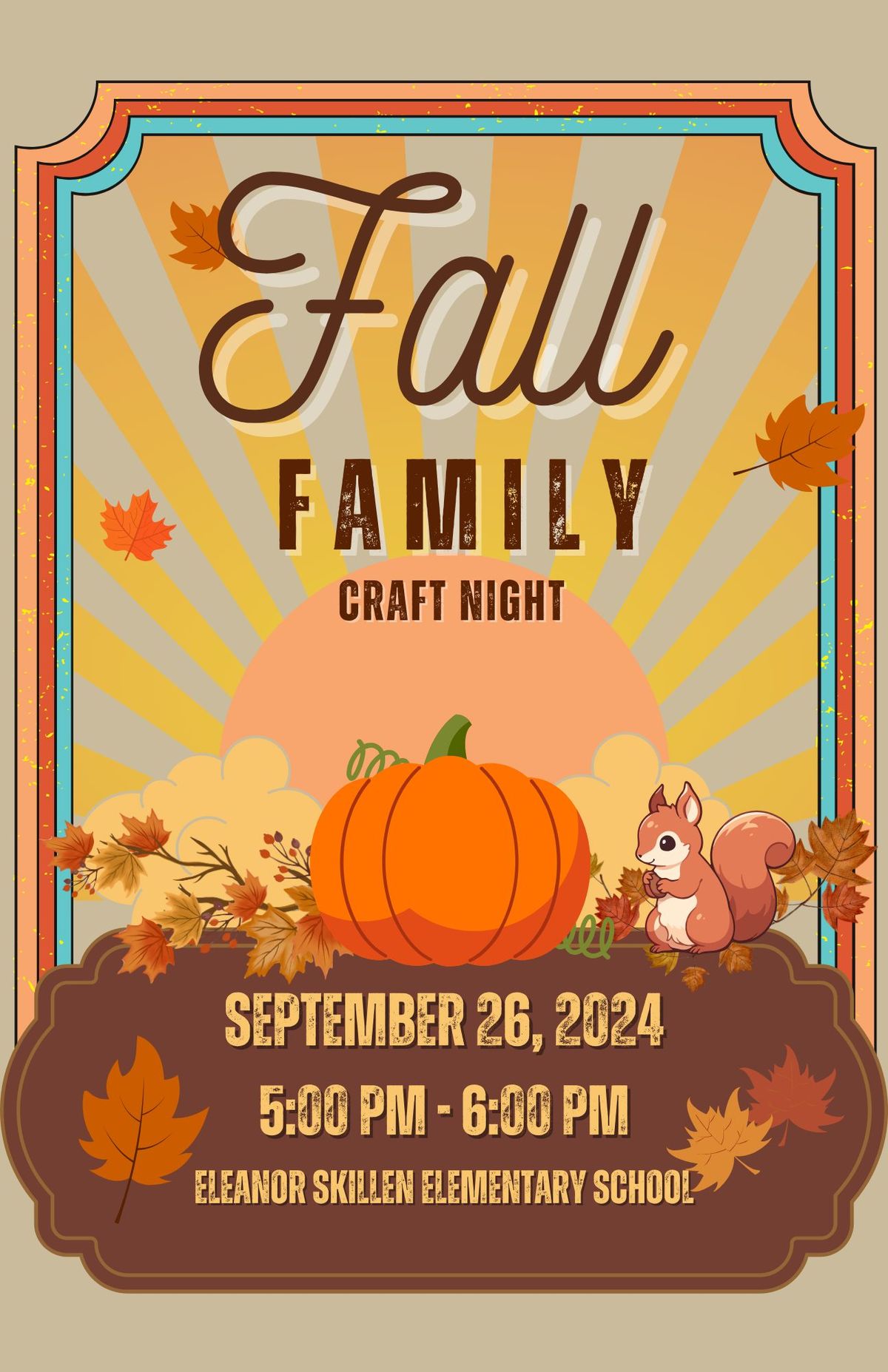 Fall Family Craft Night