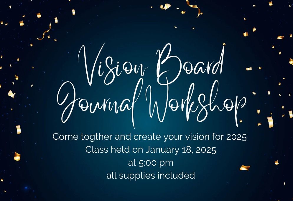 Vision Board Journal Workshop