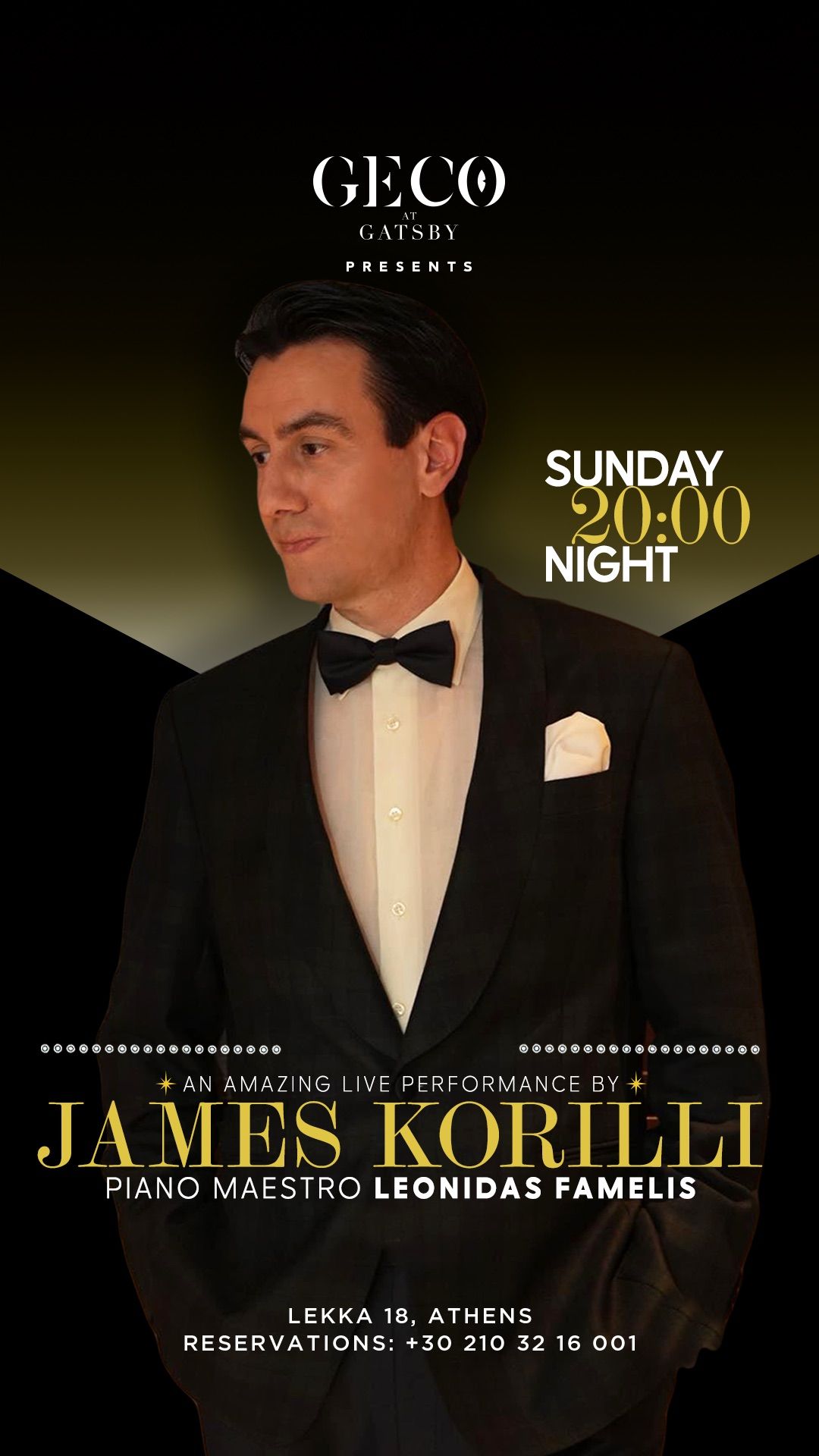 Live performance by James Korilli 