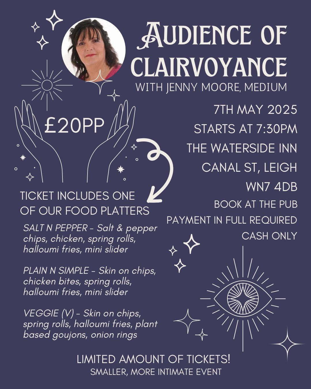 Audience of Clairvoyance with Jenny Moore