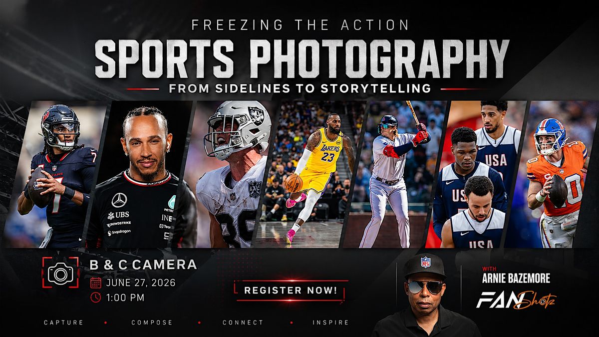 Freezing The Action: Sports Photography From Sidelines To Storytelling