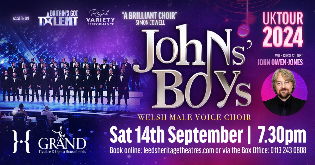 As Seen On BGT - Johns' Boys Welsh Male Choir 