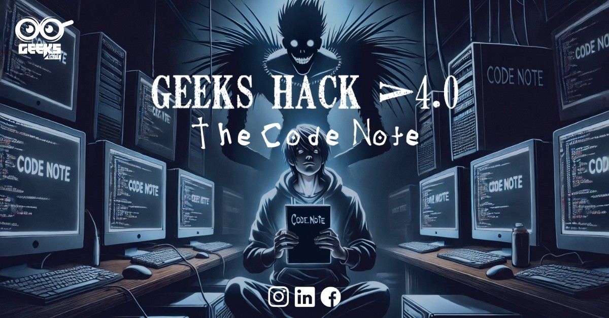 GEEKS HACK V4.0 | THE CODE NOTE