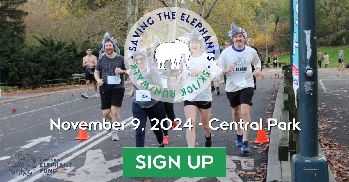 11th Annual Saving the Elephants 5K & 10K Run\/Walk