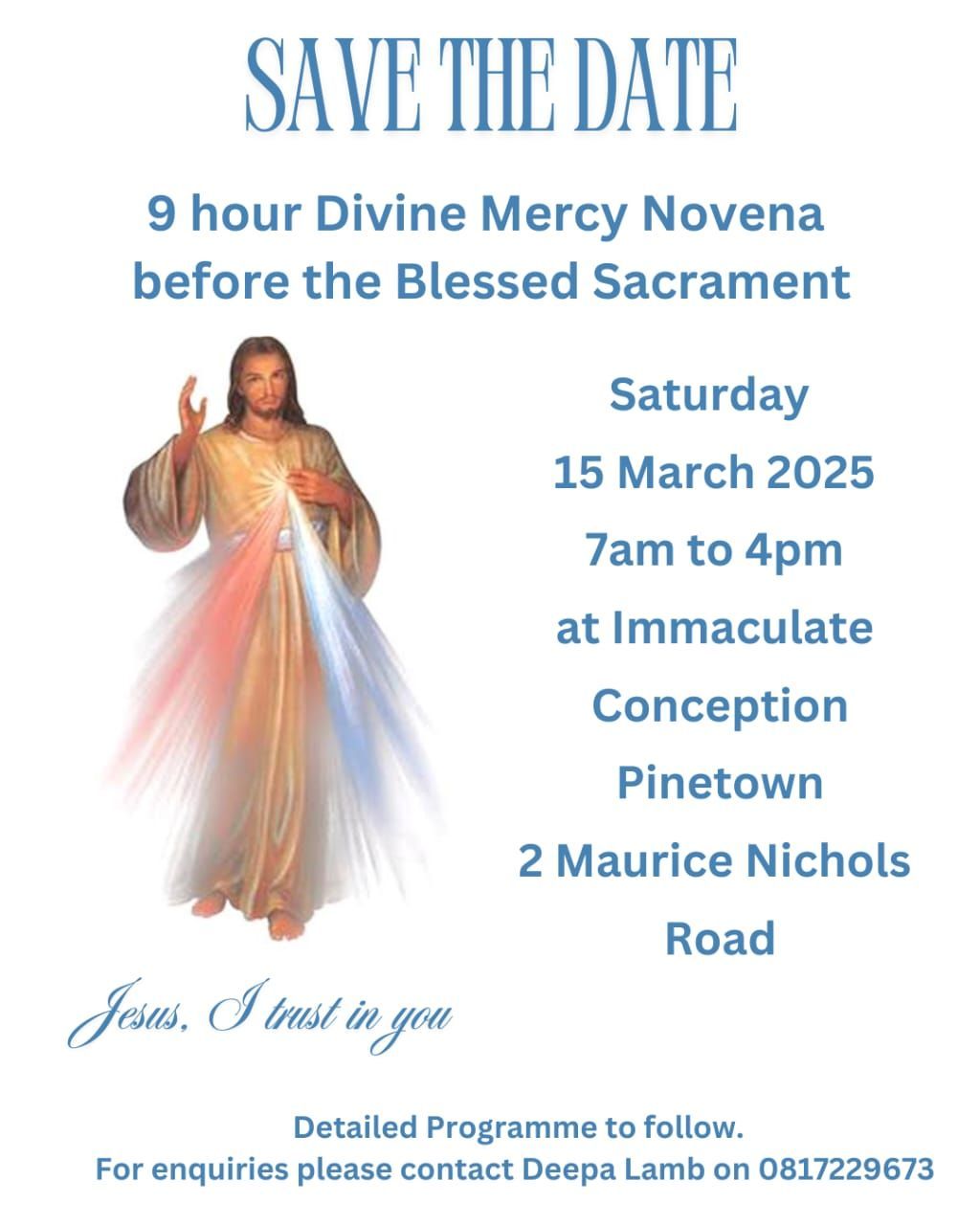 Divine Mercy Devotion 