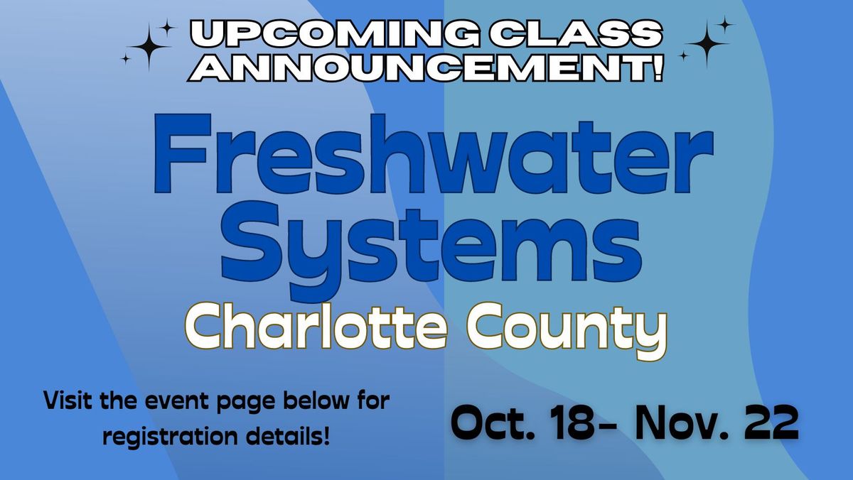 Freshwater Systems -- Charlotte County