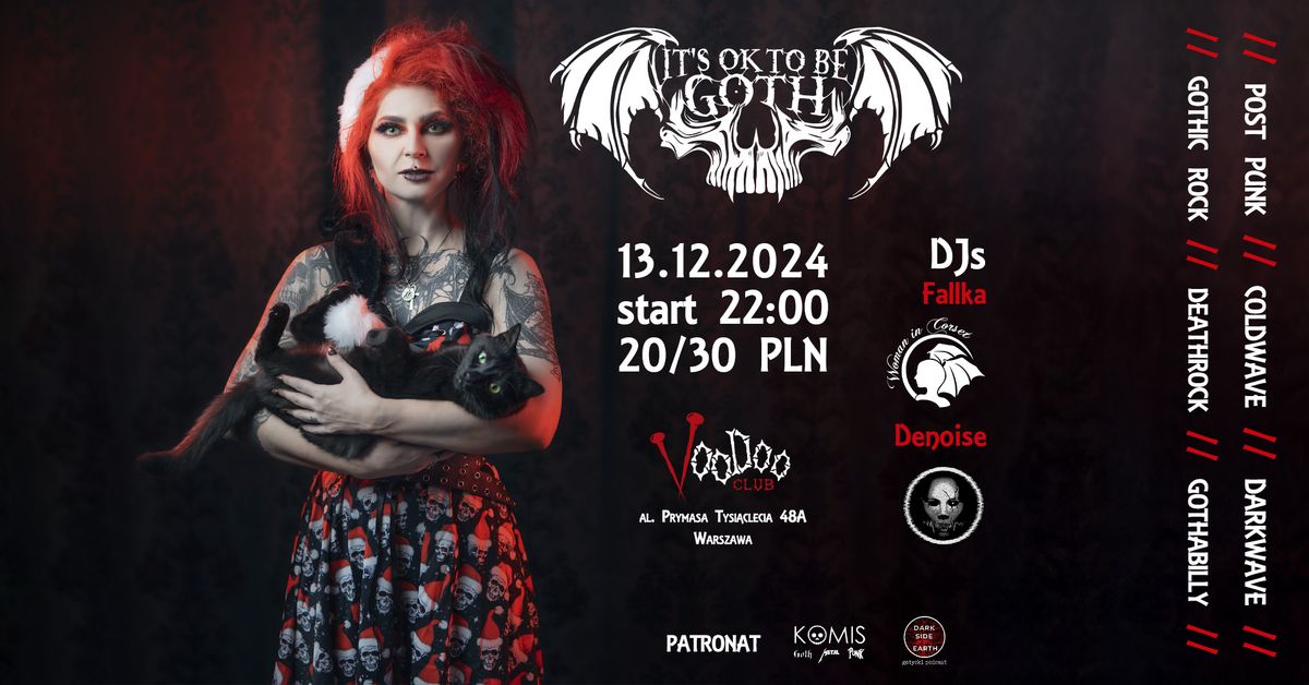 It's OK to be GOTH - vol. 9 \/\/ VooDoo Club \/\/ DJs: Fallka, Denoise