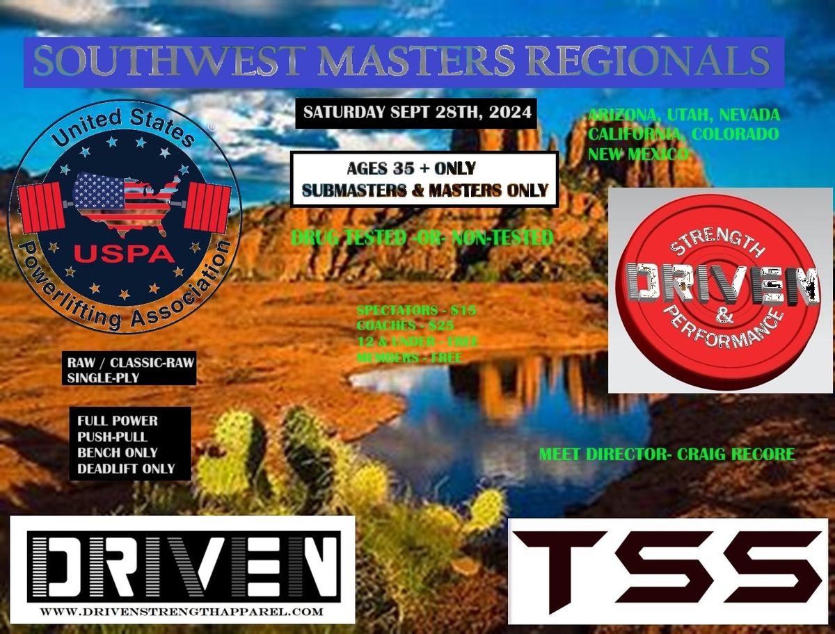 USPA DRIVEN STRENGTH SOUTHWEST MASTERS REGIONALS