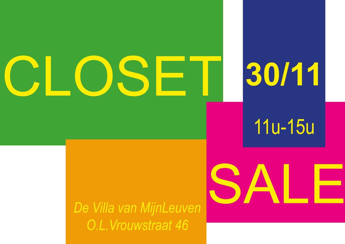 Closet Sale Leuven