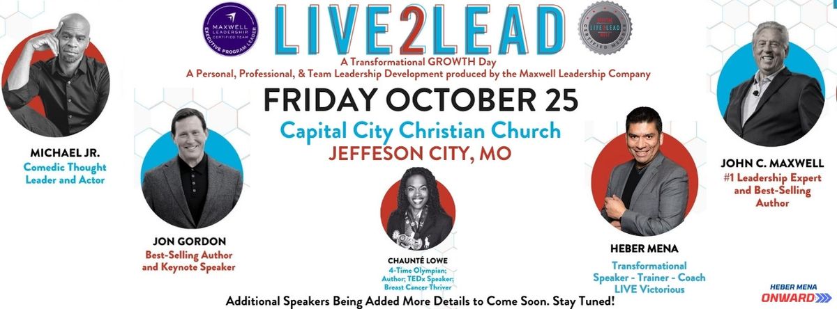 Live 2 Lead RAISING THE LEADERSHIP BAR: Be A Transformer, Not A Conformer."