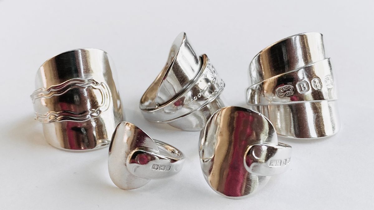 Make your own spoon ring with Kate Snookes on Saturday February 15th or Friday October 24th, 2025 