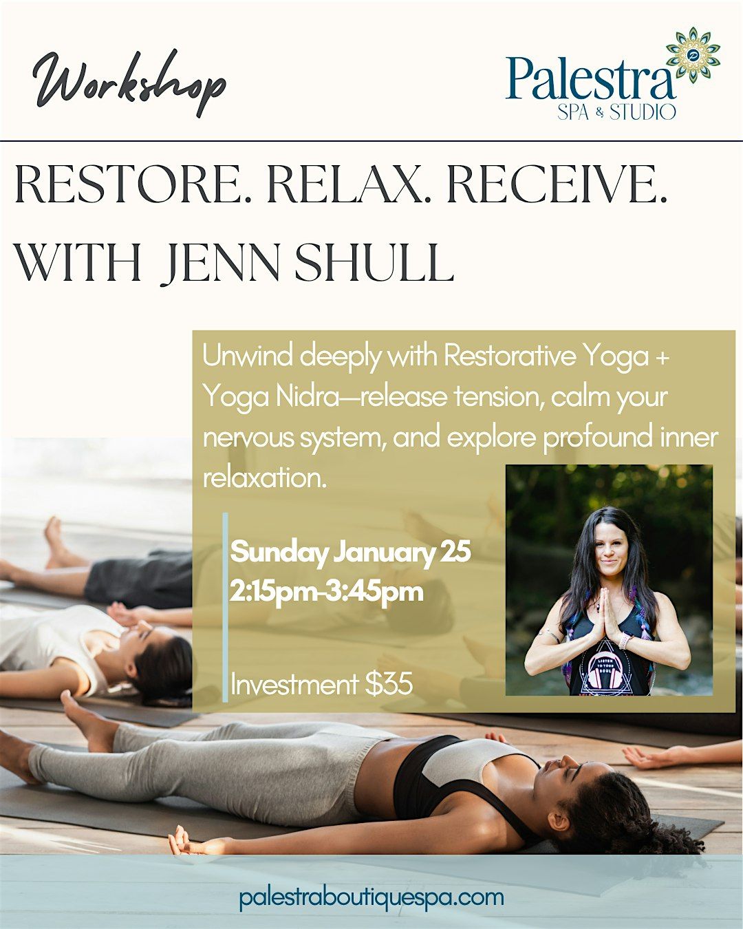 Restore. Relax. Receive. with Jenn Shull