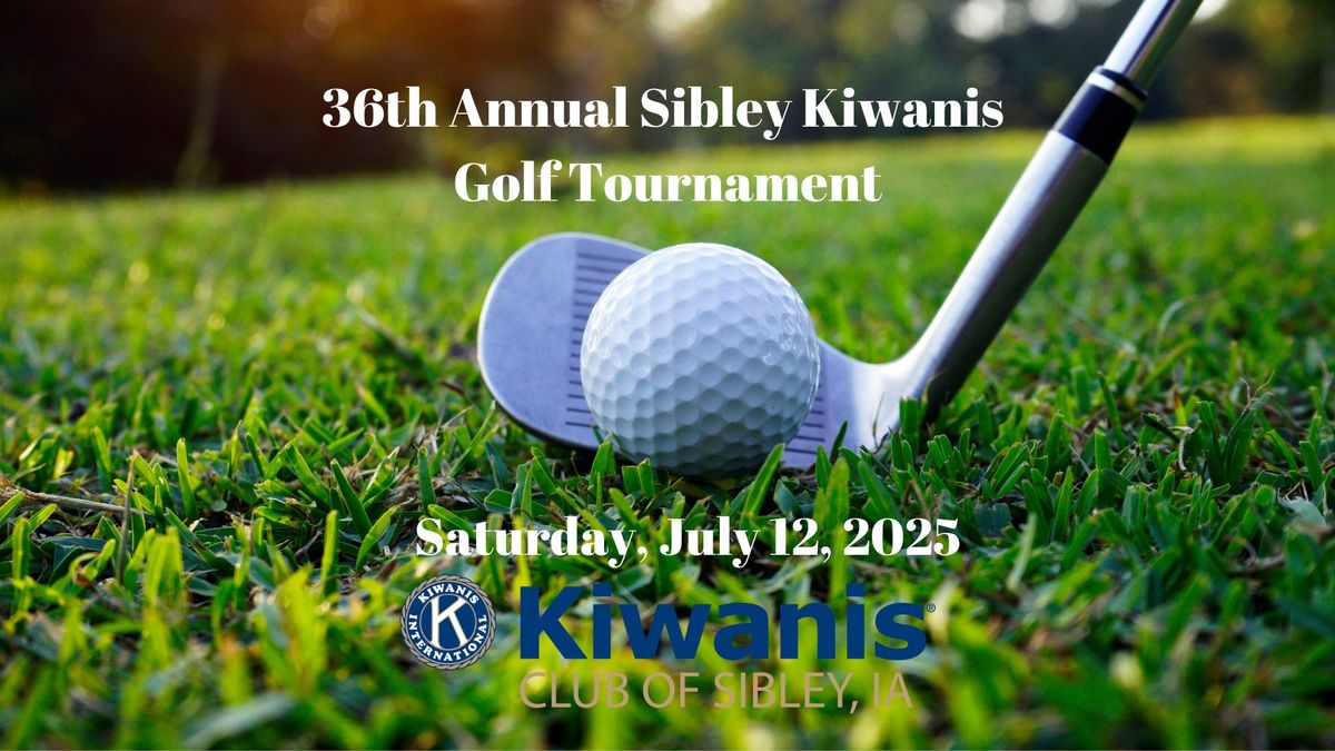 36th Annual Sibley Kiwanis Golf Tournament